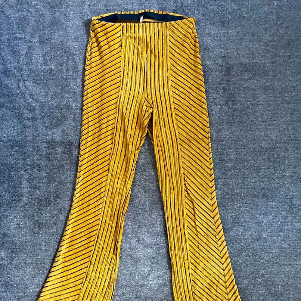 Free People flared velvet pants